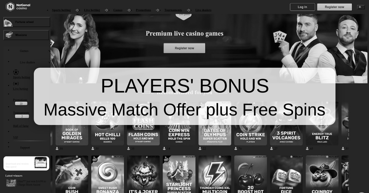National Casino: Unlock Exciting Bonuses